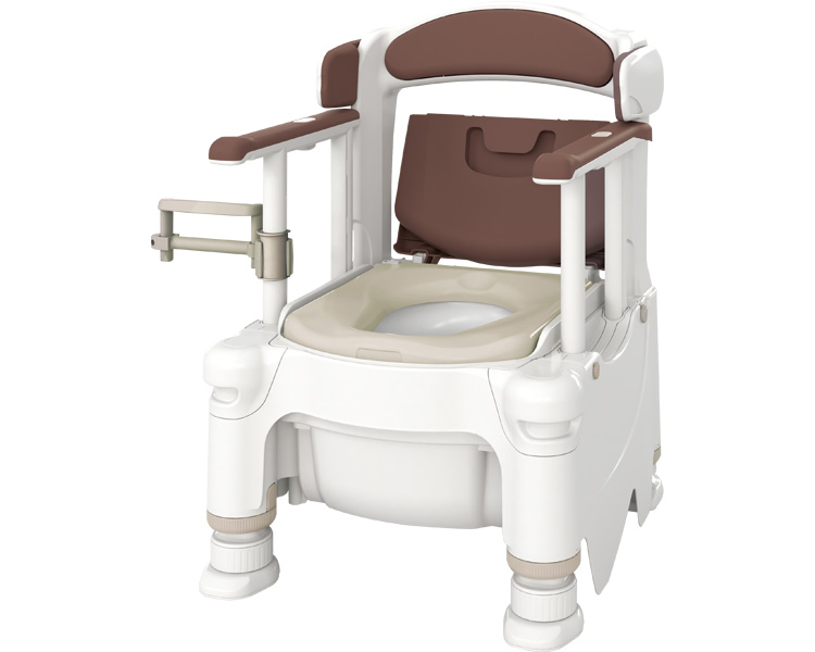 안주 이동식 변기 FX-30 소프트 좌변기 쾌적탈취 532-964 모카 브라운