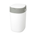 강력 밀폐 항균 기저귀 휴지통 117755 코튼 화이트
