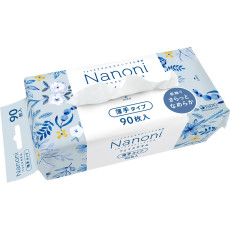 나노니 페이스 타월 얇은 타입 90매입
