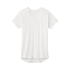 남성 반팔 클립 셔츠 HWC318 LL 화이트