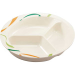 3칸 분리 접시 UMS-200RIRH 내츄럴 베이지