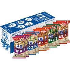 아마노푸드 저염 채소 된장국 5종 세트 10끼분
