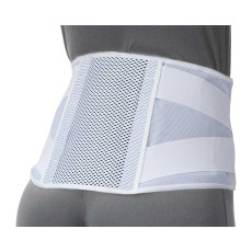 런백 소프트2 허리 보호대 34232 S 화이트