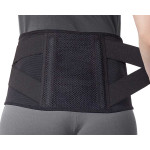 런백 소프트2 허리 보호대 34075 LL 블랙
