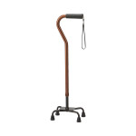 알루미늄 네발 지팡이 AQ-11BR 브라운