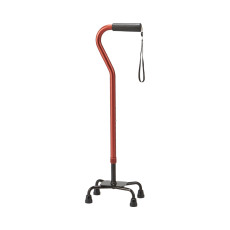 알루미늄 네발 지팡이 AQ-11RE 레드