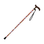 카이엔타이 스마일 지팡이 슬림형 CX-07028 붉은 꽃무늬