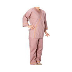 여성 분리형 잠옷 730 M 무지핑크