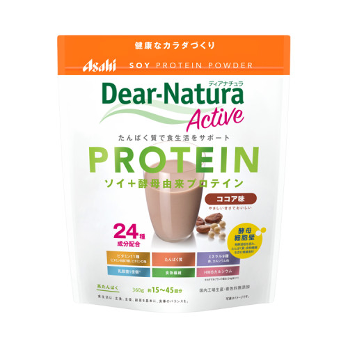 아사히 디아나 츄르 액티브 기능성 영양 보충제 24종 성분 배합 프로틴 코코아맛 360g