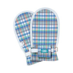마모 치매 장갑 체크무늬 푸시버튼형 652
