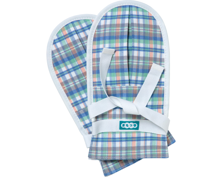 마모 치매 장갑 체크무늬 656