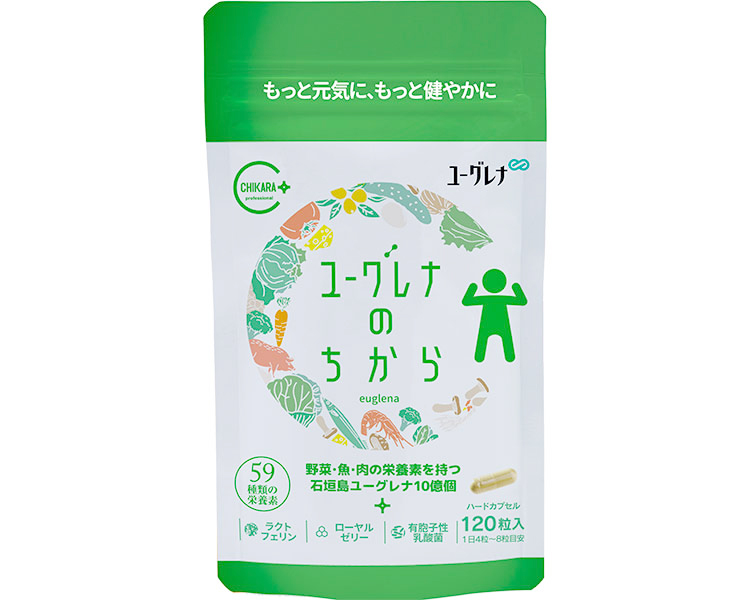 유글레나 에너지 영양제 342mg×120알