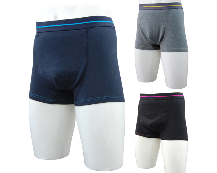 남성 요실금 팬티 100cc 드로즈 TJI-471GA 3종세트 3L (그레이·네이비·블랙)