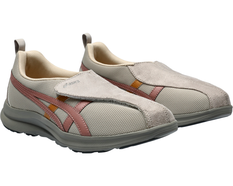 라이프 워커 L018 1242A018 여성 22.5cm 베이지×핑크 베이지