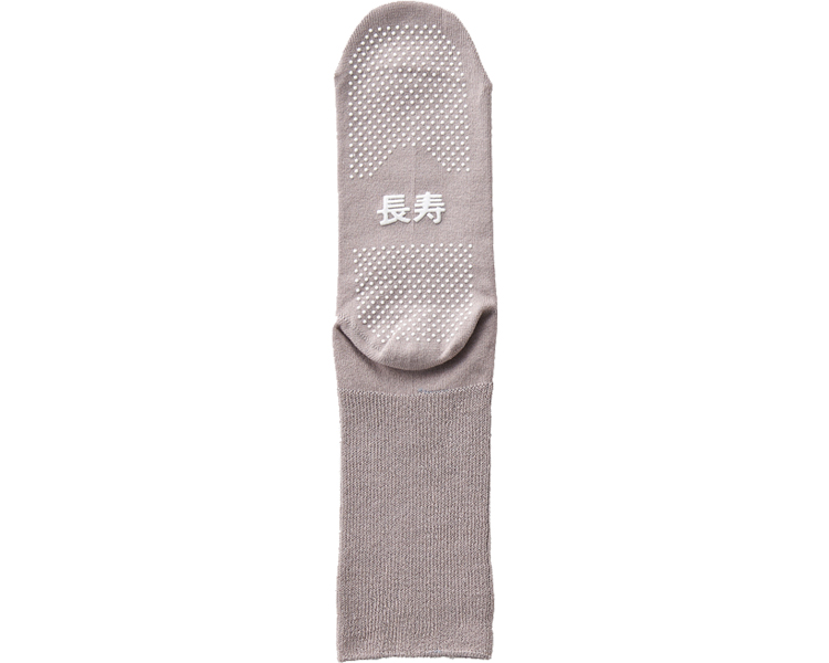 종아리 편한 미끄럼방지 여성 양말 봄·여름용 면혼방 TJ395 미들그레이