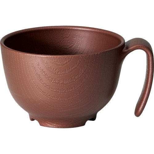 목재 풍 손잡이 찻그릇 NBLS1HB 브라운