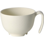 목재 풍 손잡이 찻그릇 NBLS1HB 크림