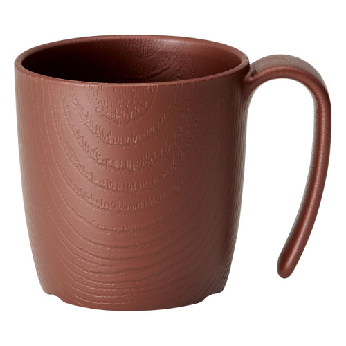 손잡이 편한 나뭇결 컵 NMGS1HB 브라운