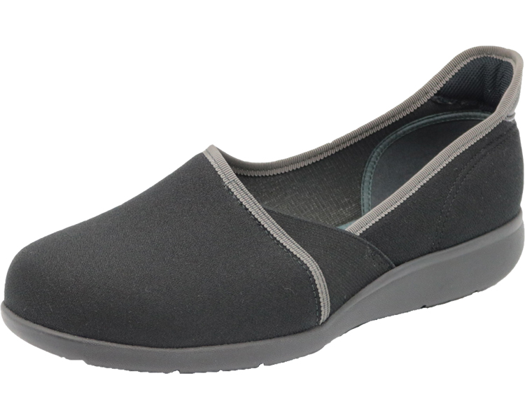 쾌보주의 L173 여성 23.5cm 블랙 스트레치