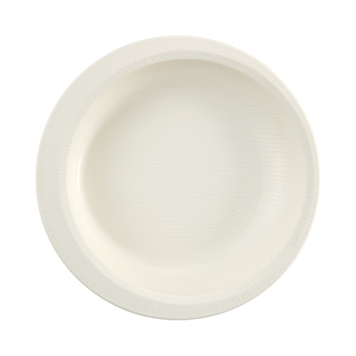 목재 풍 식사 보조 평 접시 NPLS2B 크림