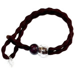 손떨림 방지 지팡이 스트랩 브라운