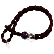 손떨림 방지 지팡이 스트랩 브라운