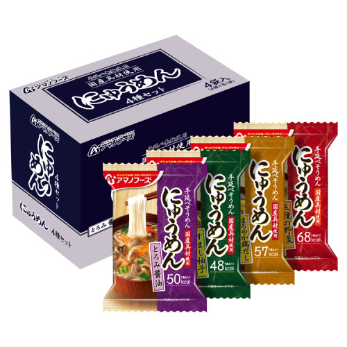 아마노푸드 잔치국수 4종 세트