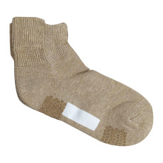 여성 편안한 단목 양말 GQV551 목베이지