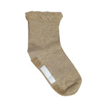 여성 무압박 단목 양말 GQV553 목베이지